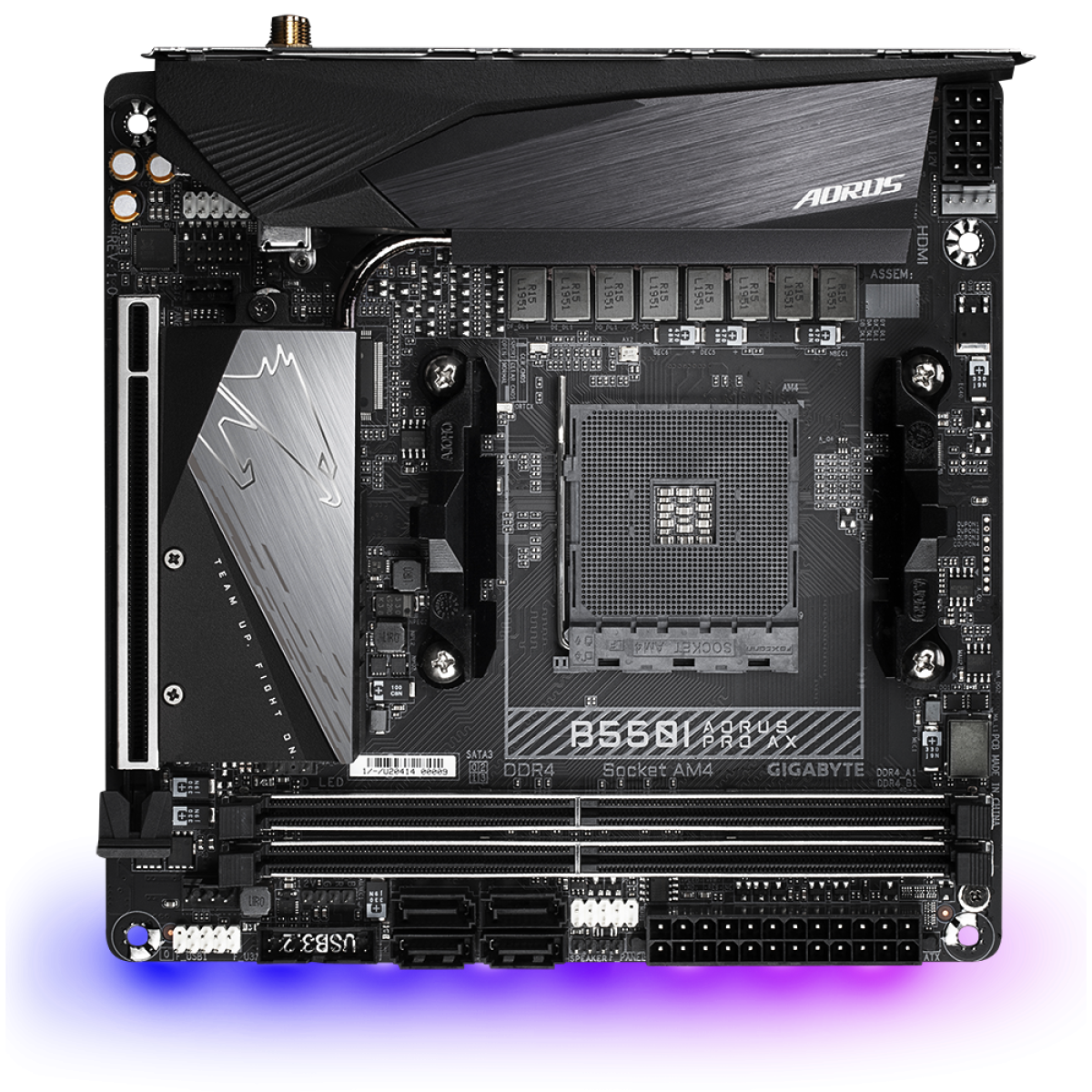 GIGABYTE B550I AORUS PRO AX